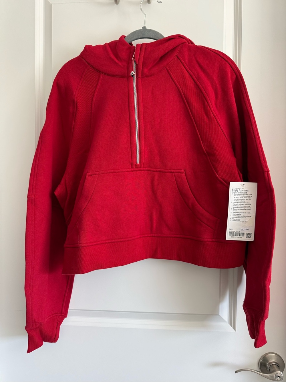 NWT lululemon scuba oversized half zip hoodie -152